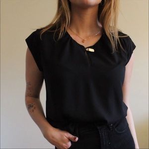 Perfect Black Blouse by The Limited
